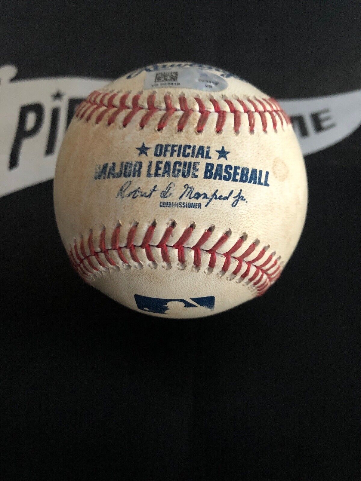 Austin Meadows MLB Game Used Single Baseball 9/14/19 Career Hit #192 Tampa Rays