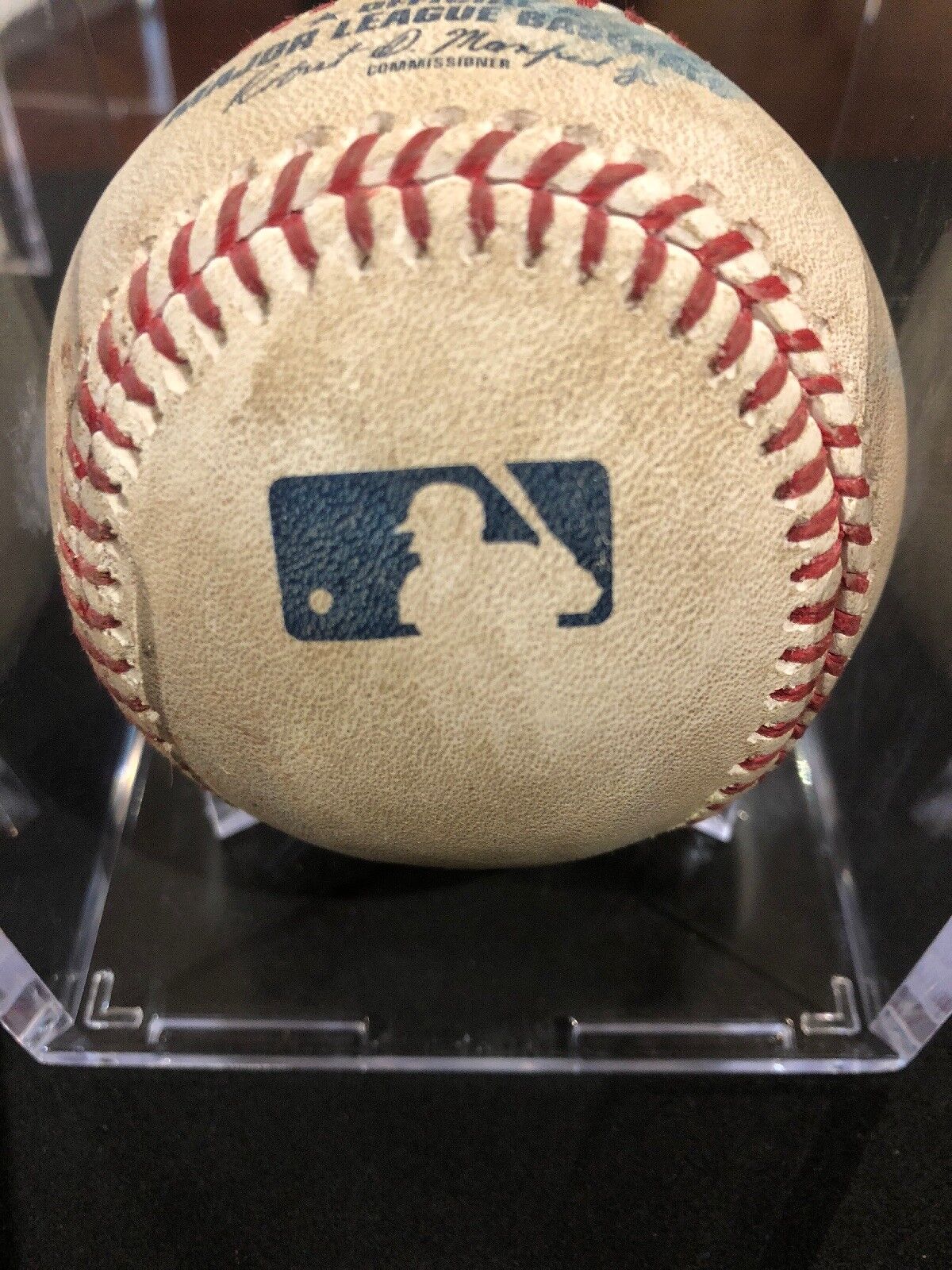 Miguel Sano MLB Game Used Single RBI 4/4/18 Hit # 296 RBI# 200