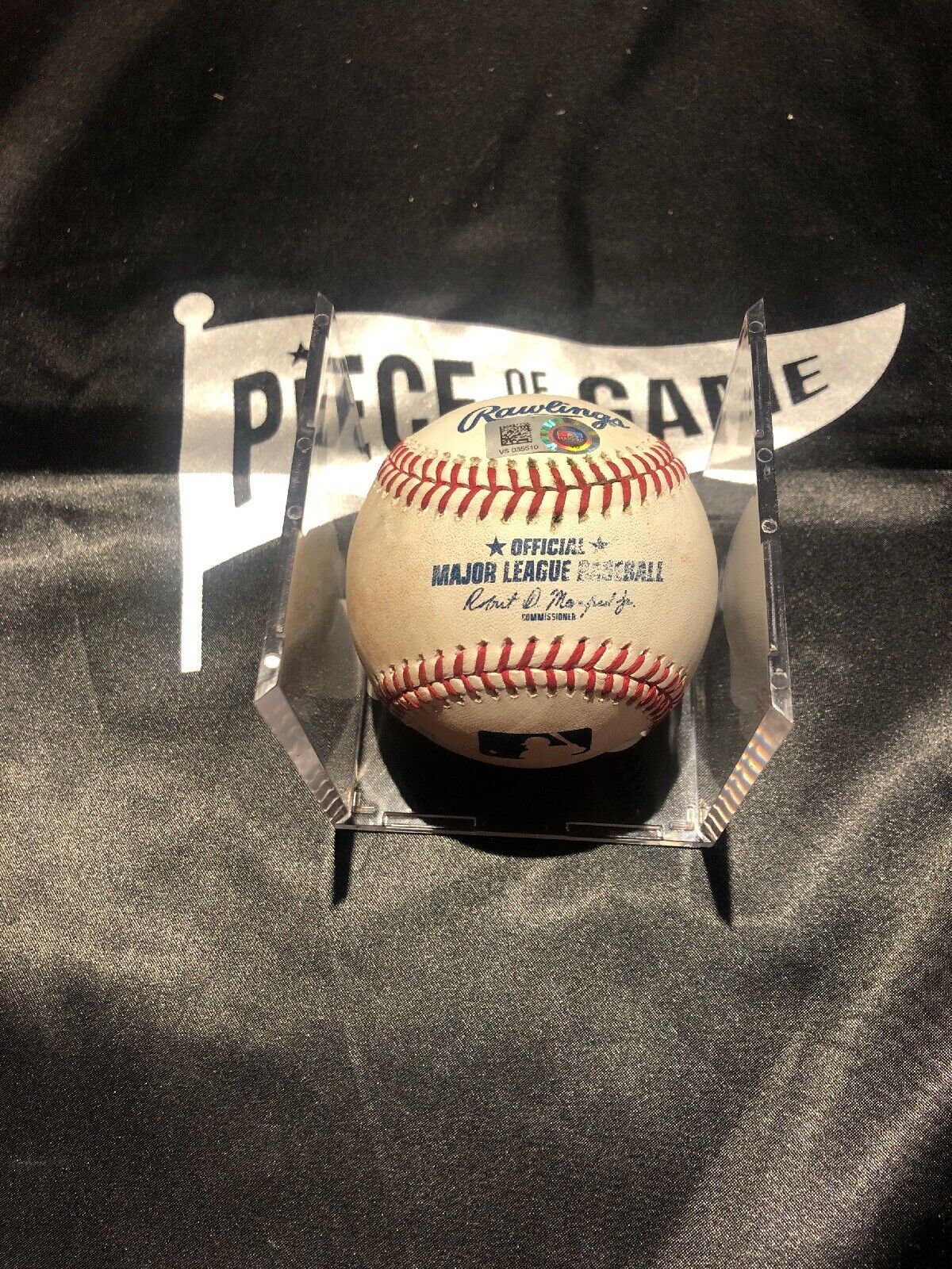 Juan Soto MLB Game Used Triple Baseball 7/2/19 Career Triple #5 Nationals