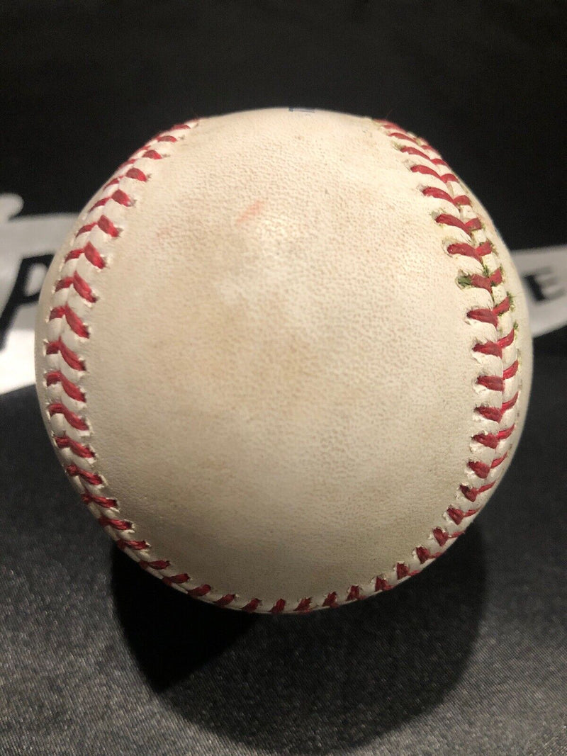 Victor Robles MLB Game Used Double Baseball 9/13/19 Career Double 