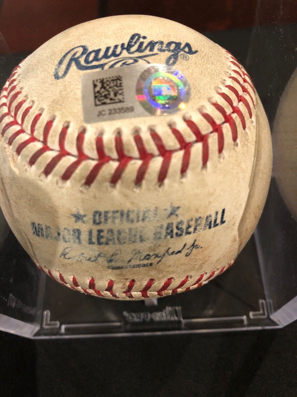 Miguel Cabrera MLB Authenticated Game Used foul ball