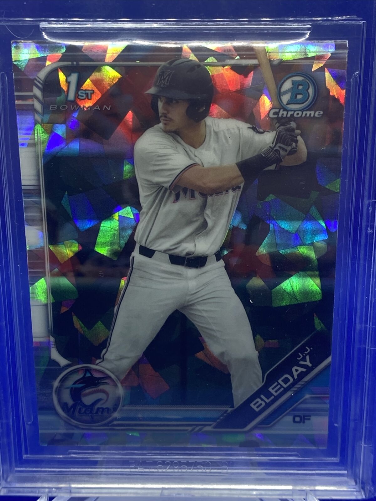 2019 Bowman Draft Sapphire JJ Bleday BDC-150 Marlins Bowman 1st BGS 9.5 Gem Mint