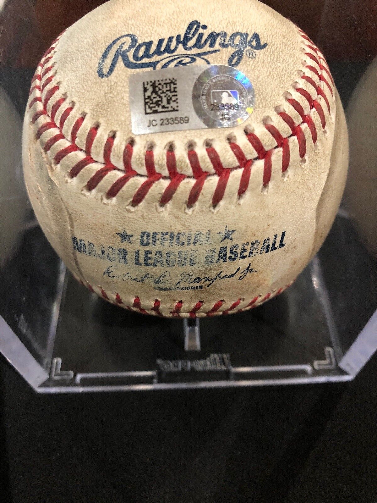 Cabrera Exclusive! Game-Used Baseball: Miguel Cabrera RBI Sac Fly with #1  Stencil Prepared for Home Run #500 (MLB AUTHENTICATED)