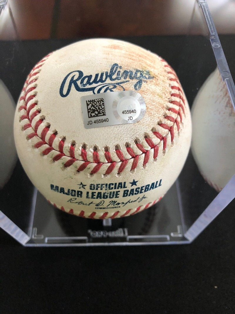 Bryce Harper Autographed Game-Used Baseball