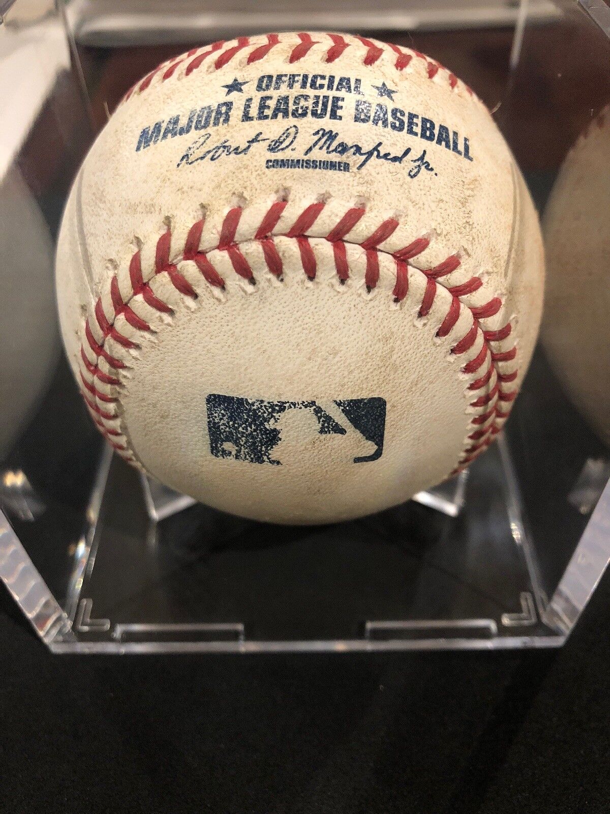 Bryce Harper MLB Game Used Single 6/8/17 Hit #713   Dual Single Ball Wilmer Difo