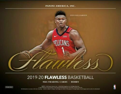 2019-20 Panini Flawless Basketball Hobby 2 Box Case
