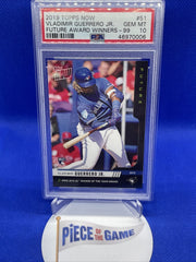 2019 Topps NOW Future Award Winner VLADIMIR GUERRERO JR ROOKIE SP GRADED PSA 10