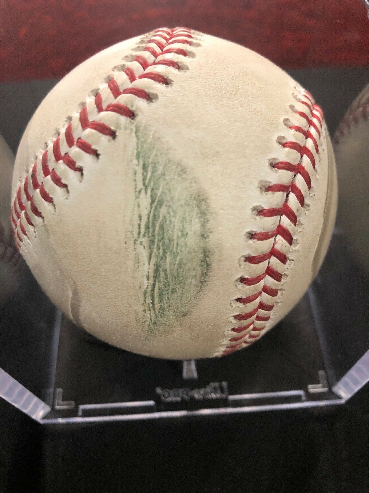 Juan Soto MLB Authenticated Game Used Signed Home Run #11 Baseball 7/25/18