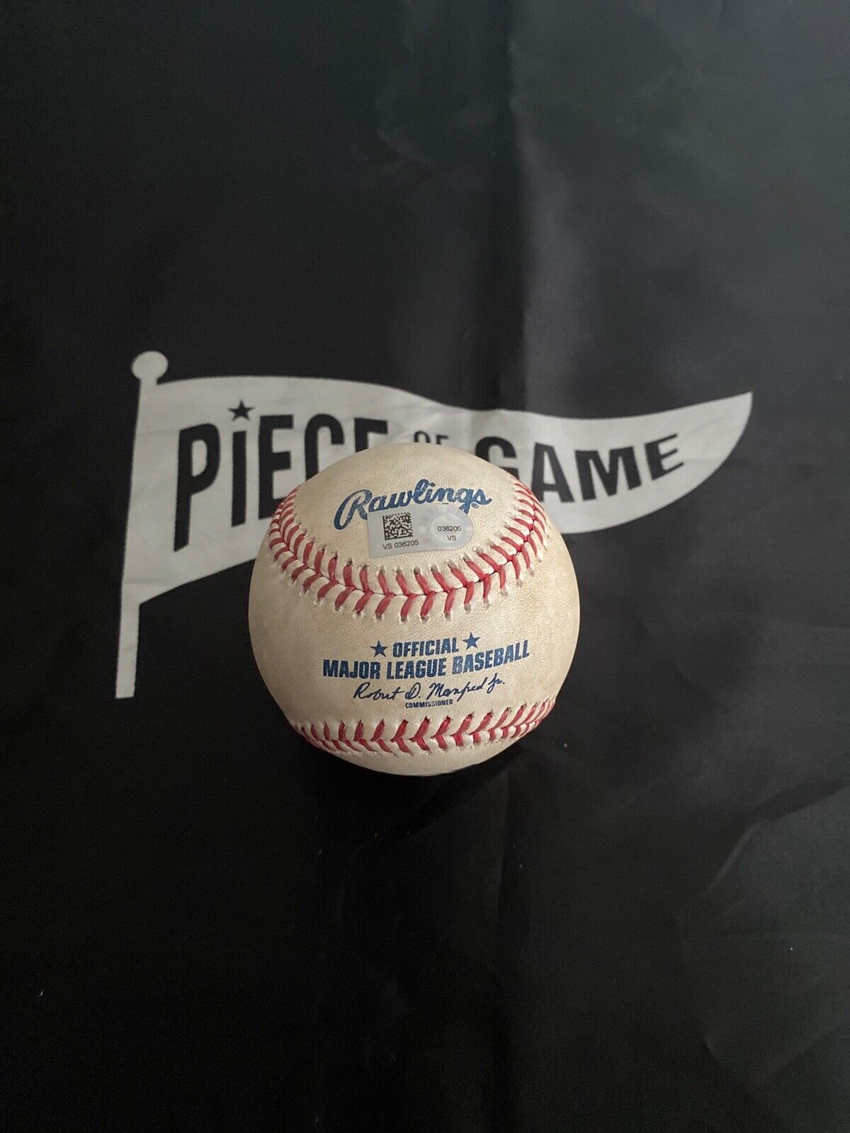 Austin Riley MLB Game Used Double 2 RBI Baseball 9/14/19 Career Hit #59 Braves