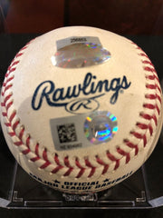 Aaron Judge MLB Game Used Rookie Year Baseball 9/17/2017 Yankees vs Orioles