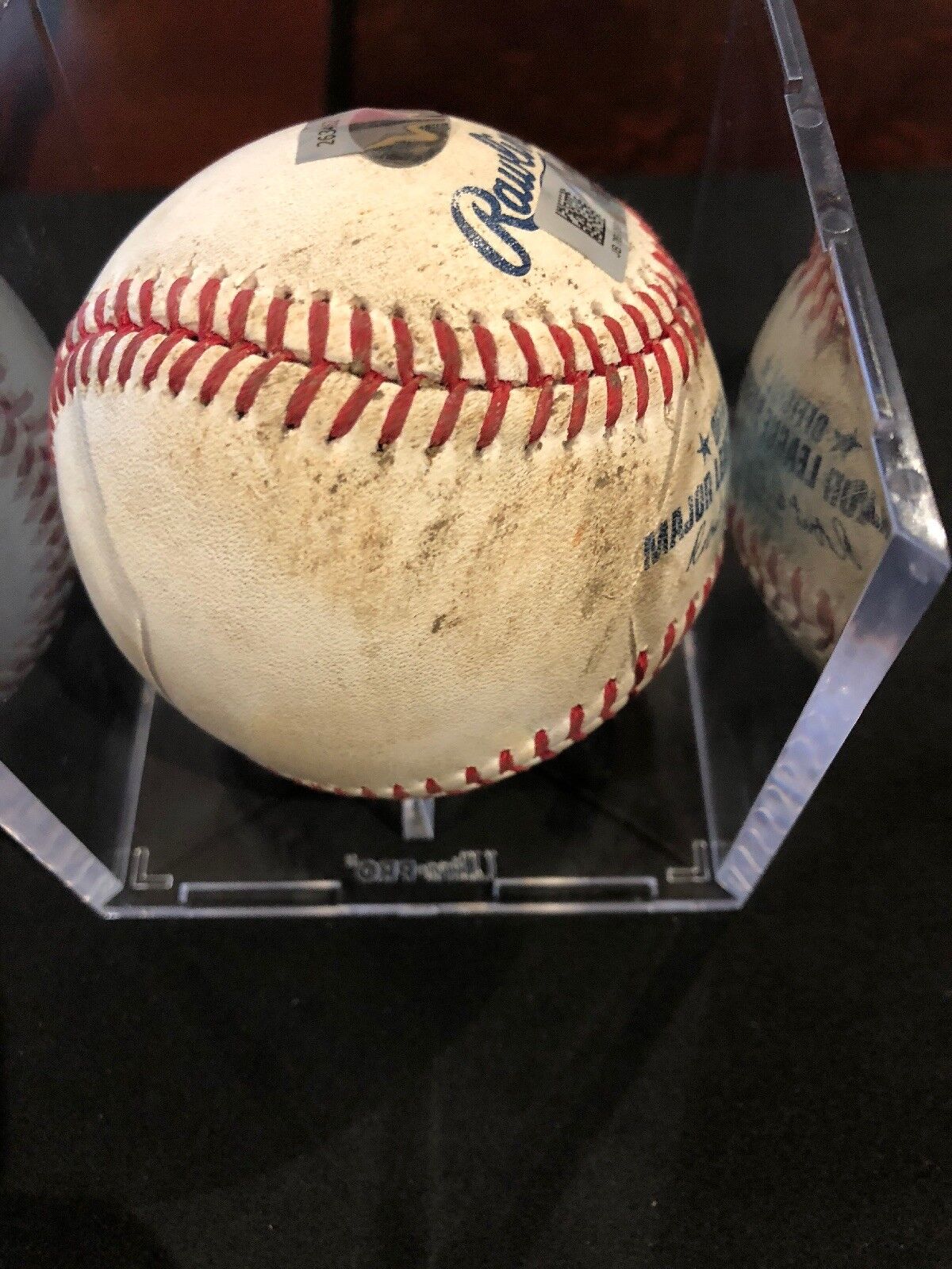 Aaron Judge MLB Game Used Rookie Year Baseball 9/27/2017 Yankees vs Rays