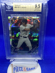 2019 Bowman Draft Sapphire JJ Bleday BDC-150 Marlins Bowman 1st BGS 9.5 Gem Mint