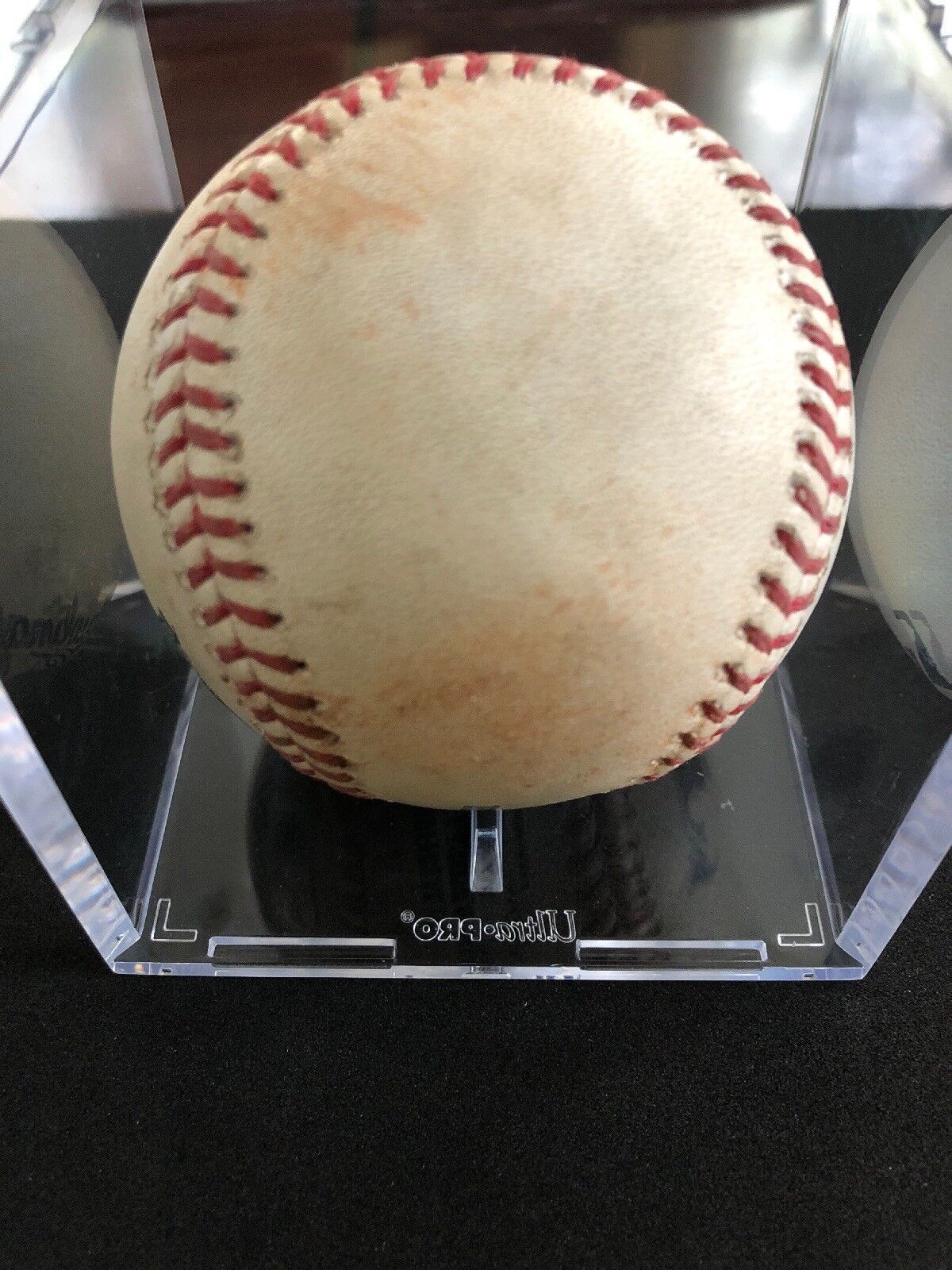 Clint Frazier MLB Debut Game Used Autographed and Inscribed Baseball 7/1/17