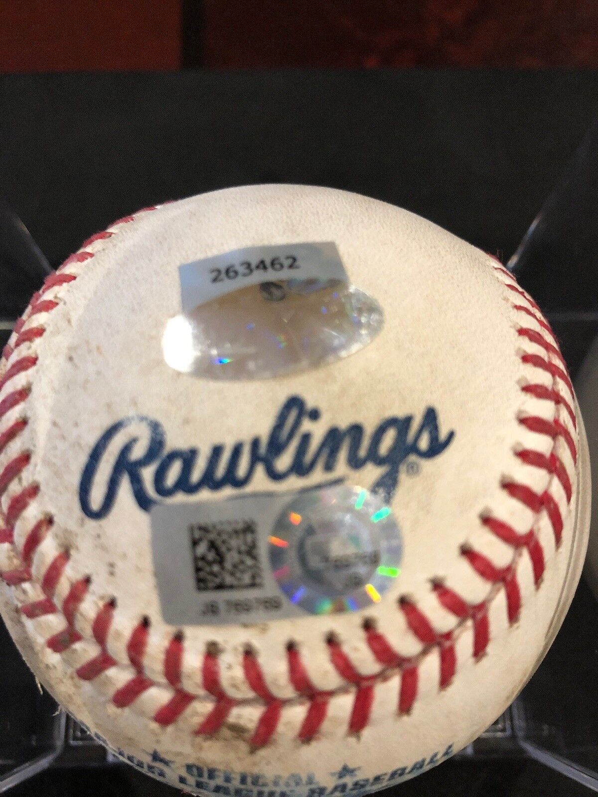 Aaron Judge MLB Game Used Rookie Year Baseball 9/27/2017 Yankees vs Rays