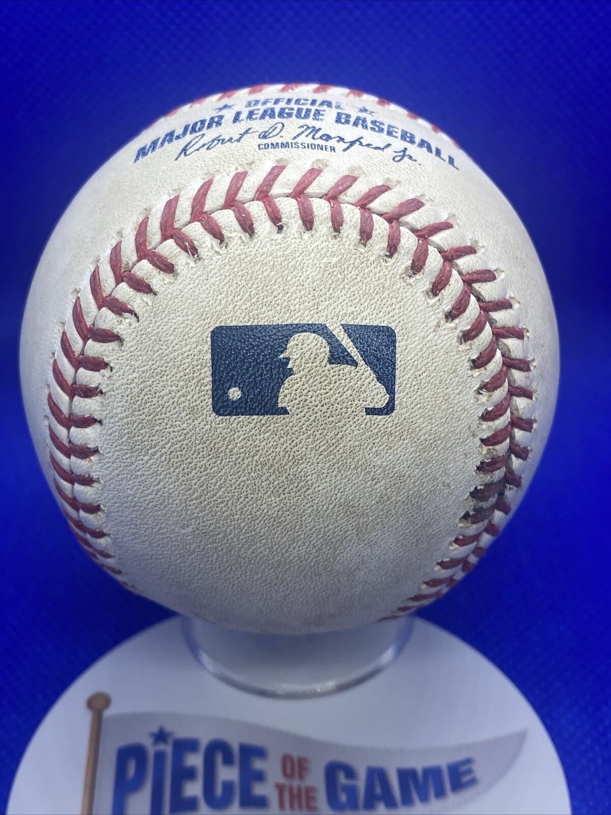 Miguel Cabrera MLB Game Used Double RBi's Autographed Baseball Career Hit #2658