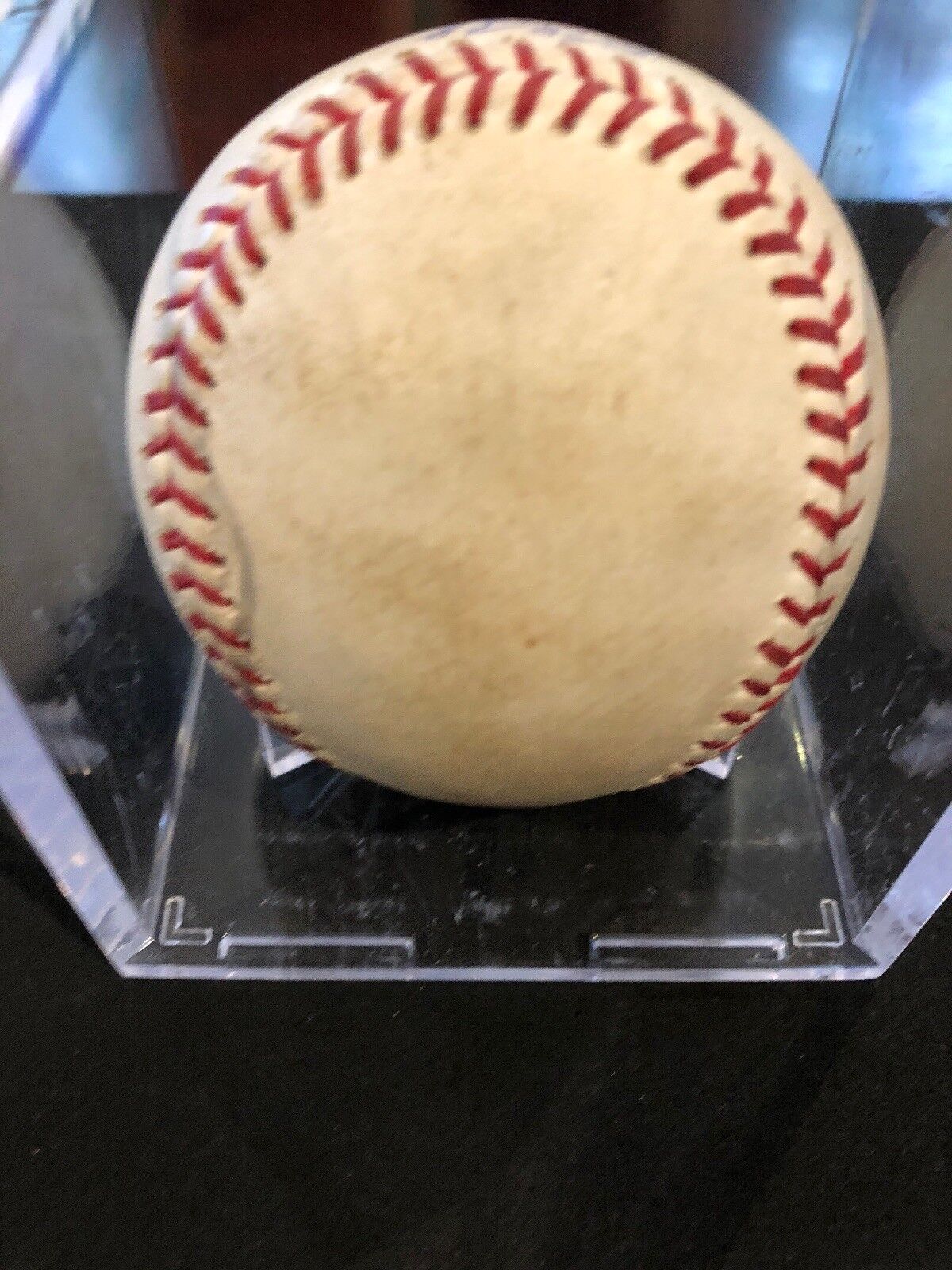 Austin Meadows MLB Debut Game Used Autographed Inscribed Baseball 5/18/18
