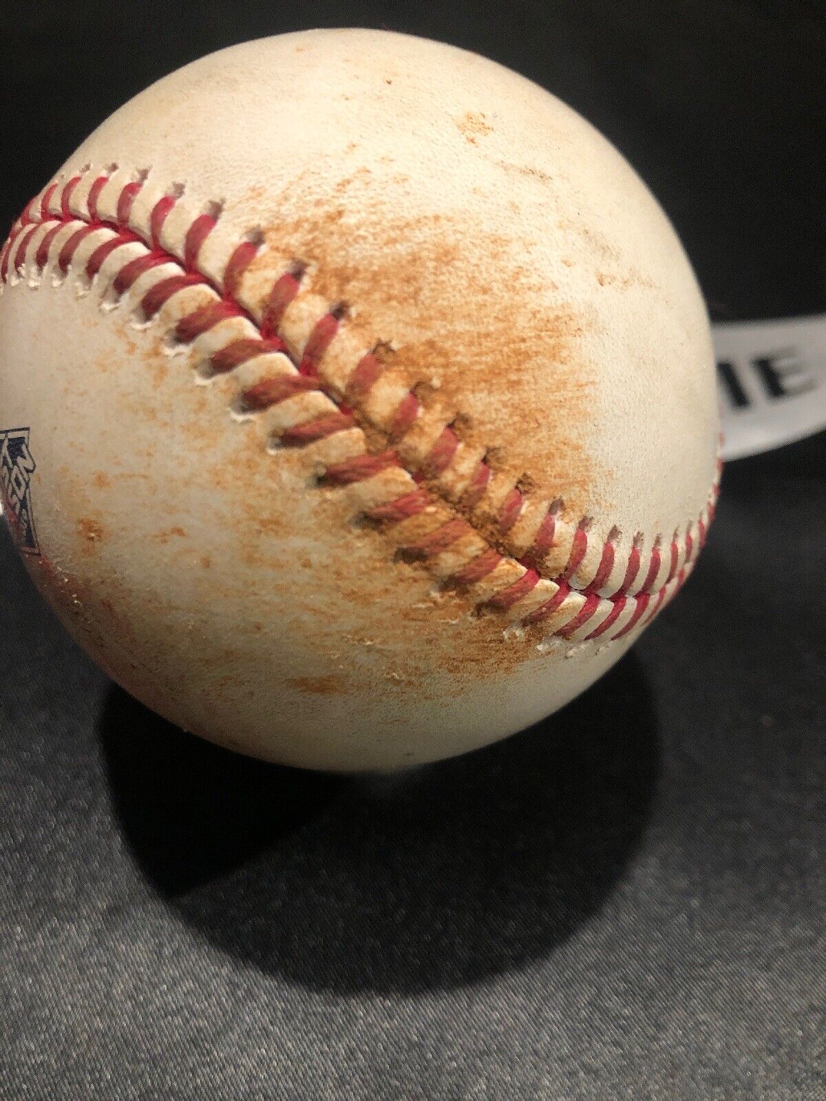 Gleyber Torres MLB ALCS Game Used 2 RBI Single Baseball 10/12/19 Record Ball