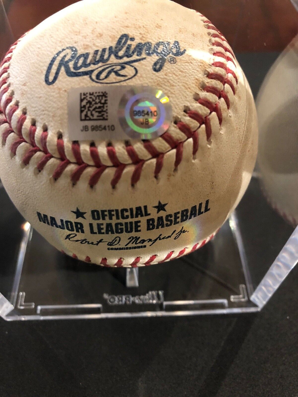 Bryce Harper MLB Game Used Single 9/13/16 Hit #630 Mets vs Nationals