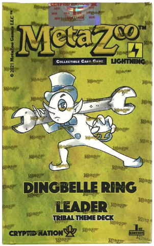 Metazoo Cryptid Nation Second Edition Ding Belle Ring Leader Tribal Theme Deck