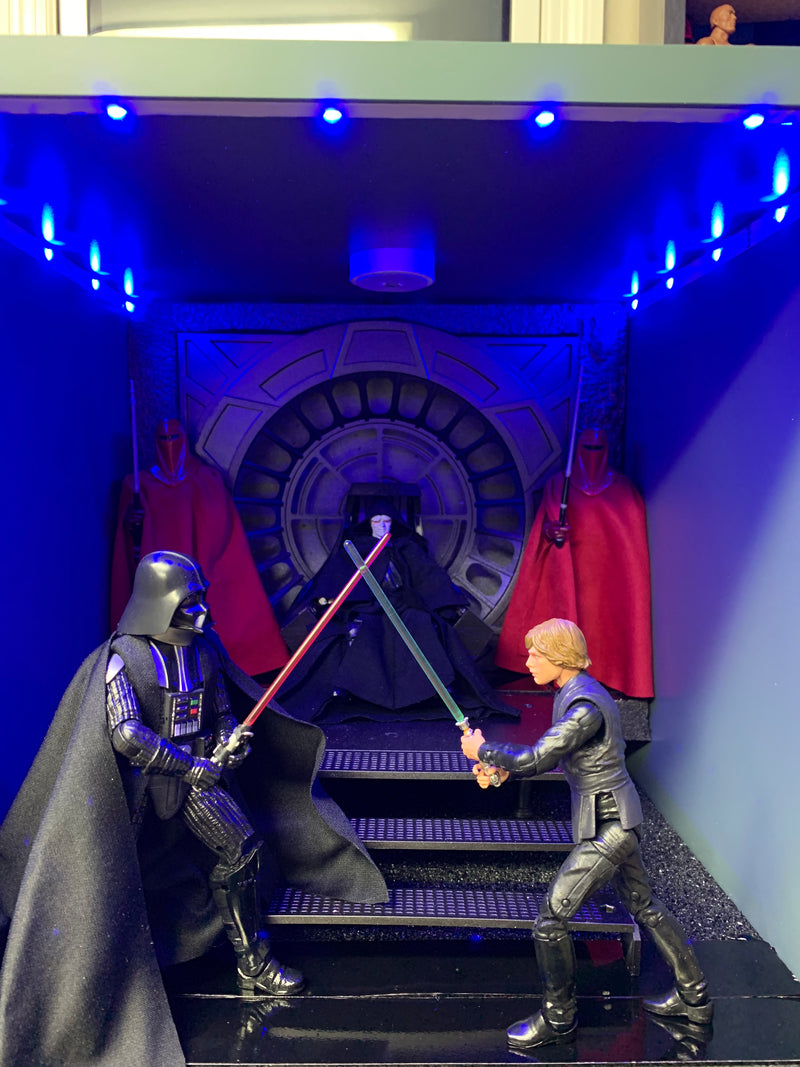 Star Wars Figure Art light up display