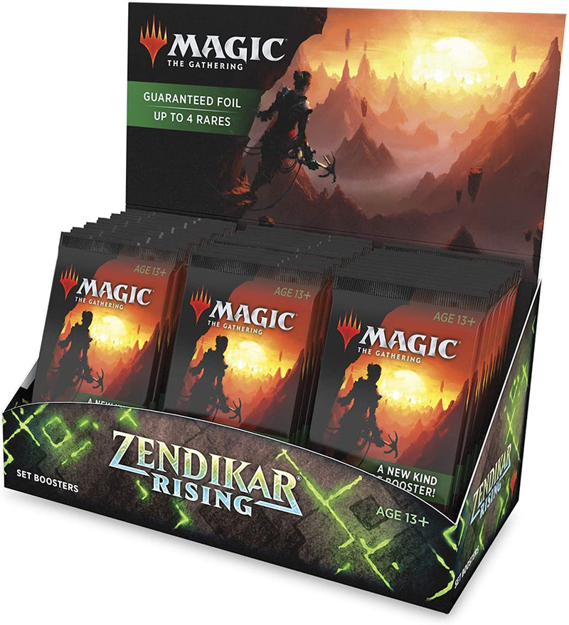 2021 Magic The Gathering Zendikar Rising Set Booster