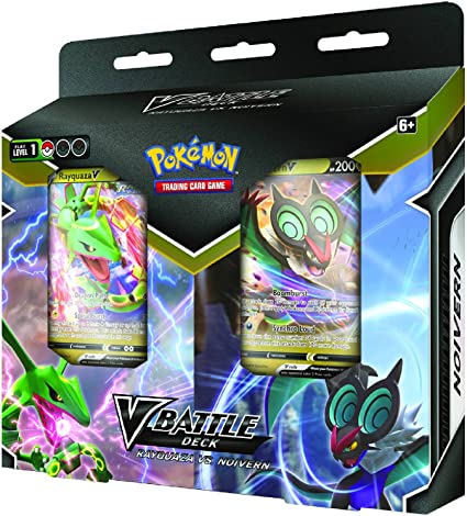 Pokemon Rayquaza Vs. Noivern V Battle Decks