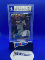 2018 Topps Chrome Base Set Factory Rookie Relics Gleyber Torres BGS 9