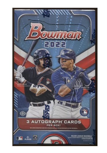 2022 Bowman Baseball Jumbo Box