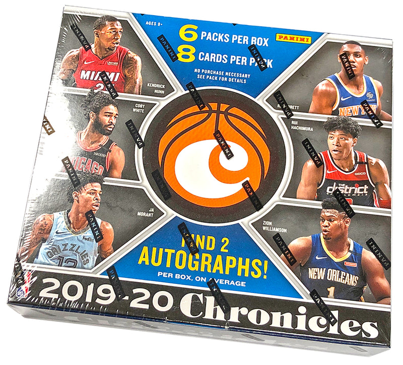 2019-20 Panini Chronicles NBA Hobby Box