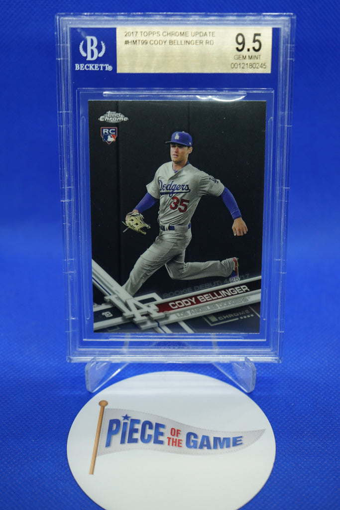 Cody Bellinger 2017 Topps Chrome Update Rookie Debut - Gold