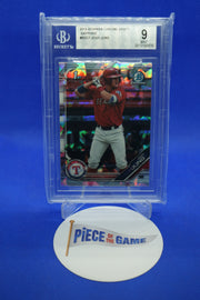2019 Bowman Chrome Draft Josh Jung Sapphire BGS 9