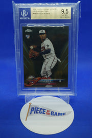 2018 Topps Chrome Update Gold Refractors Ozzie Albies 24/50 BGS 9.5 0012180251