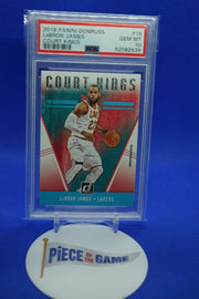 2018 Panini Donruss Court Kings LeBron James PSA 10