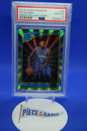 2018 Panini Donruss Green/Yellow Laser Mo Bamba Rated Rookie PSA 10