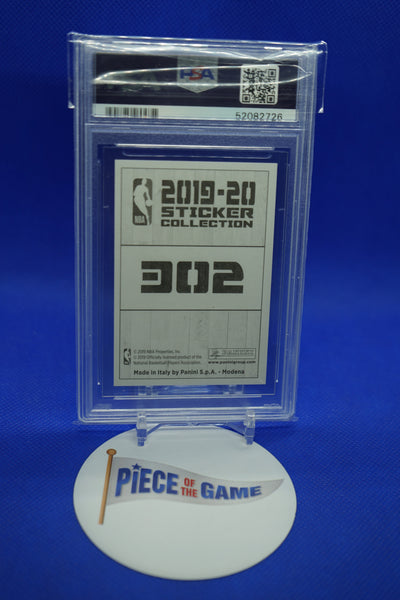 2019 Panini NBA Stickers European LeBron James PSA 9