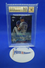 Walker Buehler 2018 Topps Chrome Update Autograph Refractors BGS 9.5/10