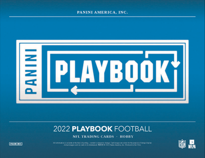 2022 Panini Playbook Football Hobby 16 Box Case