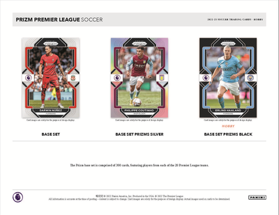 2022-23 Panini Prizm Premier League Soccer Hobby Box