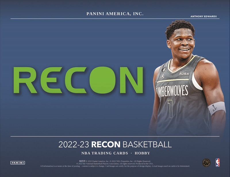 2022-23 Panini Recon Basketball Hobby 12 Box Case