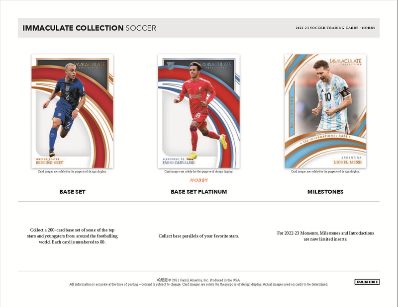 2022 Panini Immaculate Soccer Hobby Box