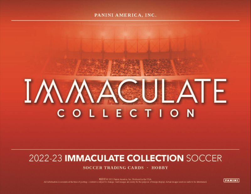 2022 Panini Immaculate Soccer Hobby 6 Box Case