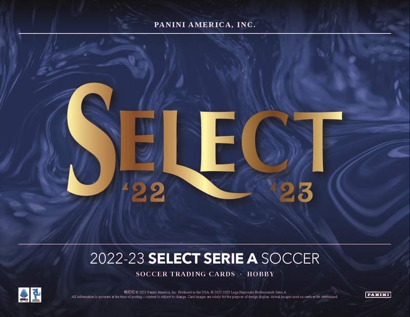2022-23 Panini Select Serie A Soccer Hobby Box