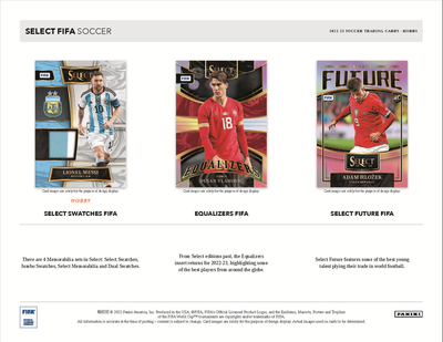 2022-23 Panini Select FIFA Soccer Hobby Box