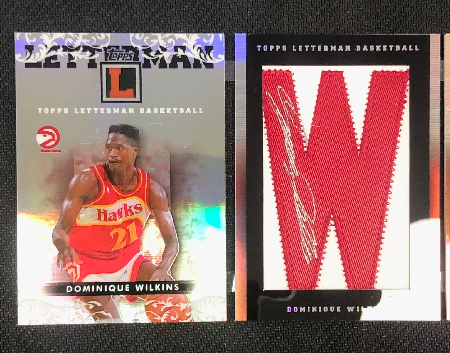 Dominique Wilkins 2007-08 Topps Letterman Booklet Autographs Refractors #'d 2/5