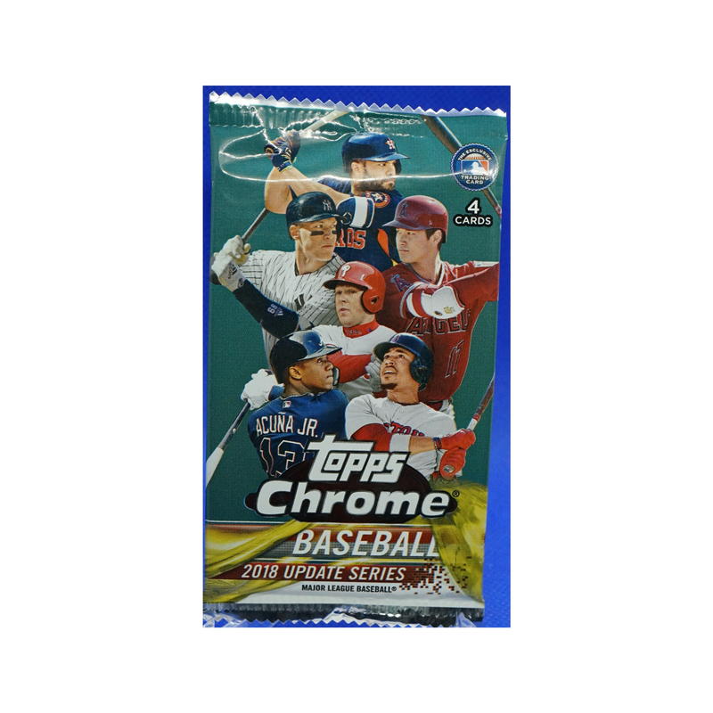 2018 Topps Chrome Update Baseball pack