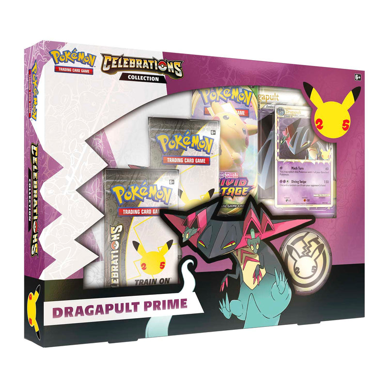 Pokemon Celebrations Collection Dragapult Prime Box