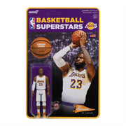Super 7 NBA Superstars figurine LeBron James White Jersey