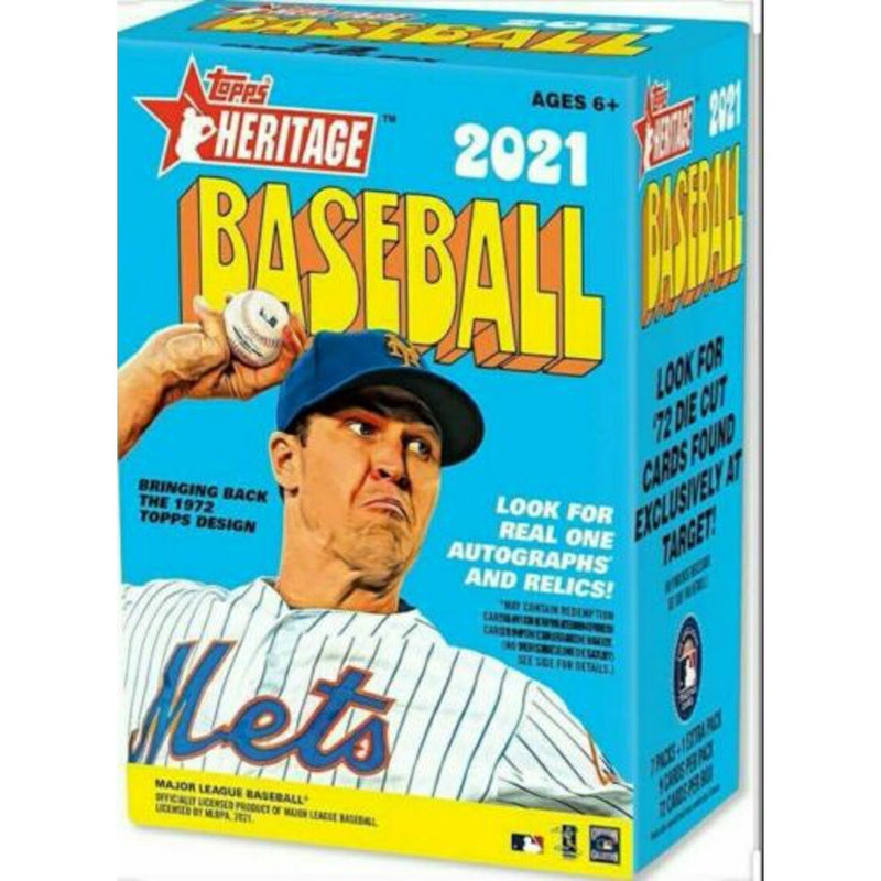 2021 Topps Heritage MLB Blaster Box