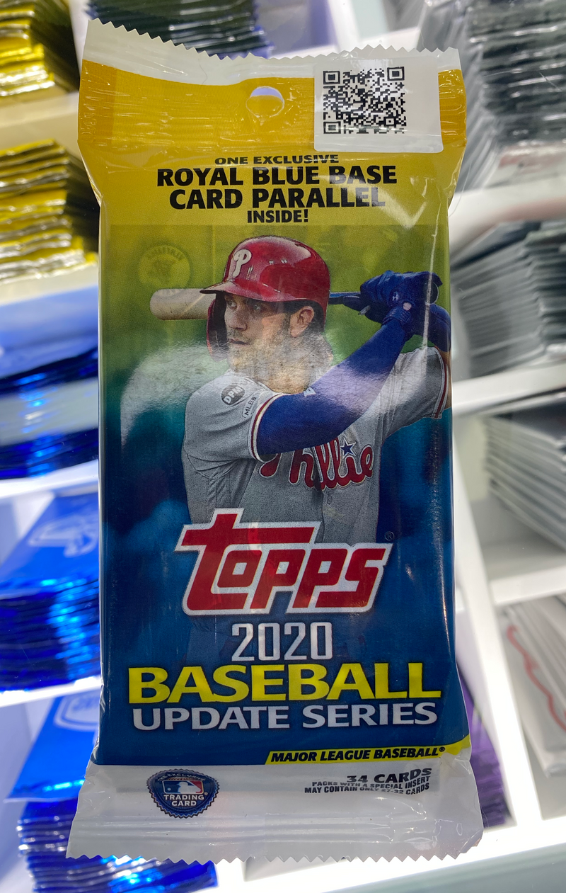 2020 Topps Update Fat Pack Walmart MLB