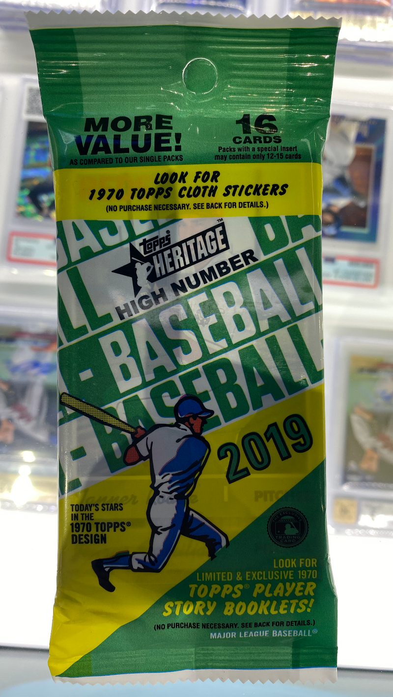 2019 Topps Heritage High Number Value Pack MLB